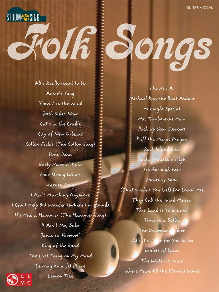 Folk Songs - Strum & Sing Series