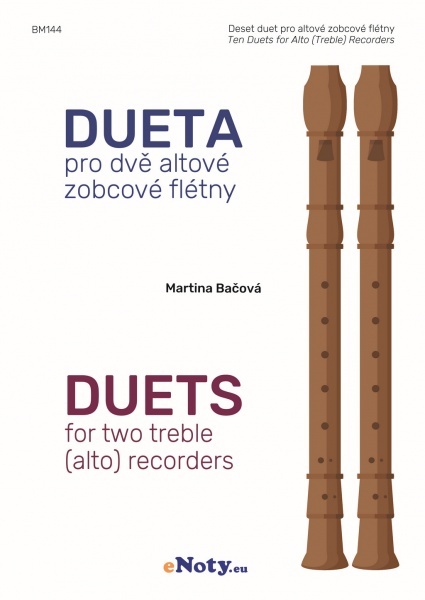 Dueta pro dvě altové zobcové flétny