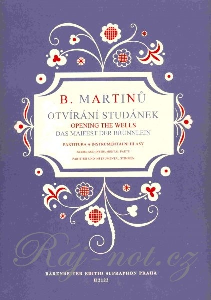 Otvírání studánek - Bohuslav Martinů