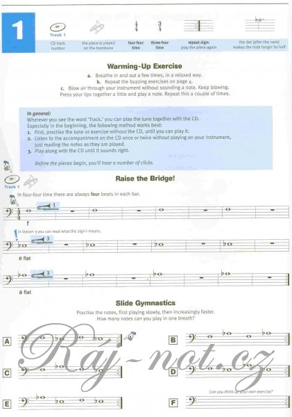 Look, Listen & Learn 1 Trombone BC - Method for Trombone BC