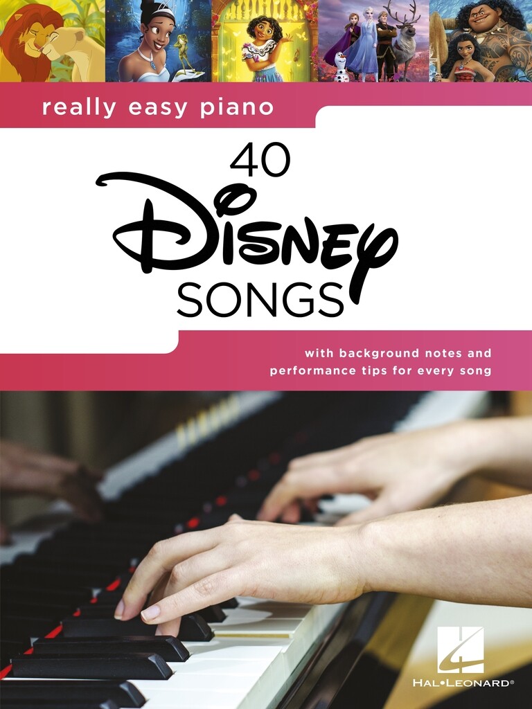 Really Easy Piano: 40 Disney melodií pro klavír