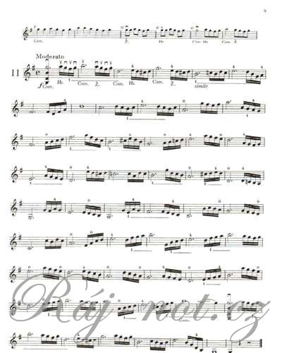 60 etud pro housle op. 45 - Franz Wohlfahrt