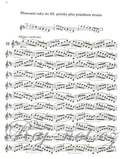 60 etud pro housle op. 45 - Franz Wohlfahrt