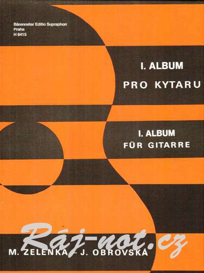 Album pro kytaru I - Jana Obrovská, Milan Zelenka