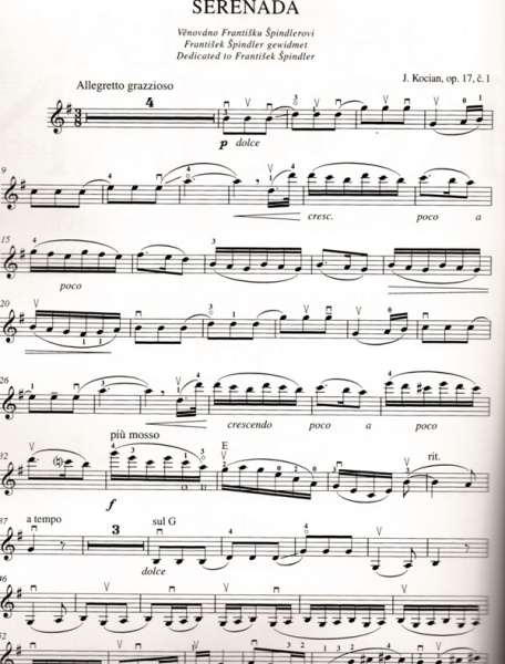 Dvě skladby pro housle a klavír op. 17