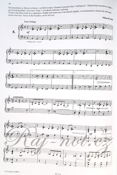 Klavírní jazzové minietudy IV + CD