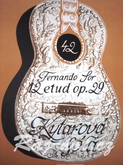 Sor Fernando op. 29 pro kytaru - Fernanda Sora