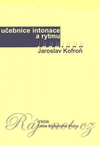 Učebnice intonace a rytmu - Jaroslav Kofroň
