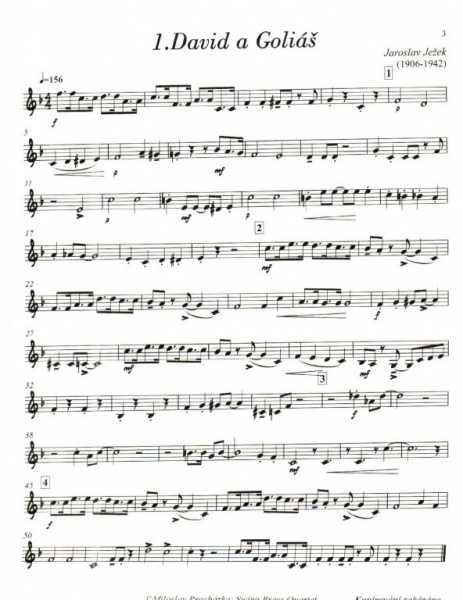 Swing Brass Quartet  - partitura a party