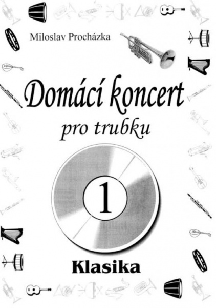 Domácí koncert - sólo part, klavírní doprovod + CD