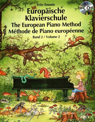 Evropská klavírní škola 2 - Fritz Emonts