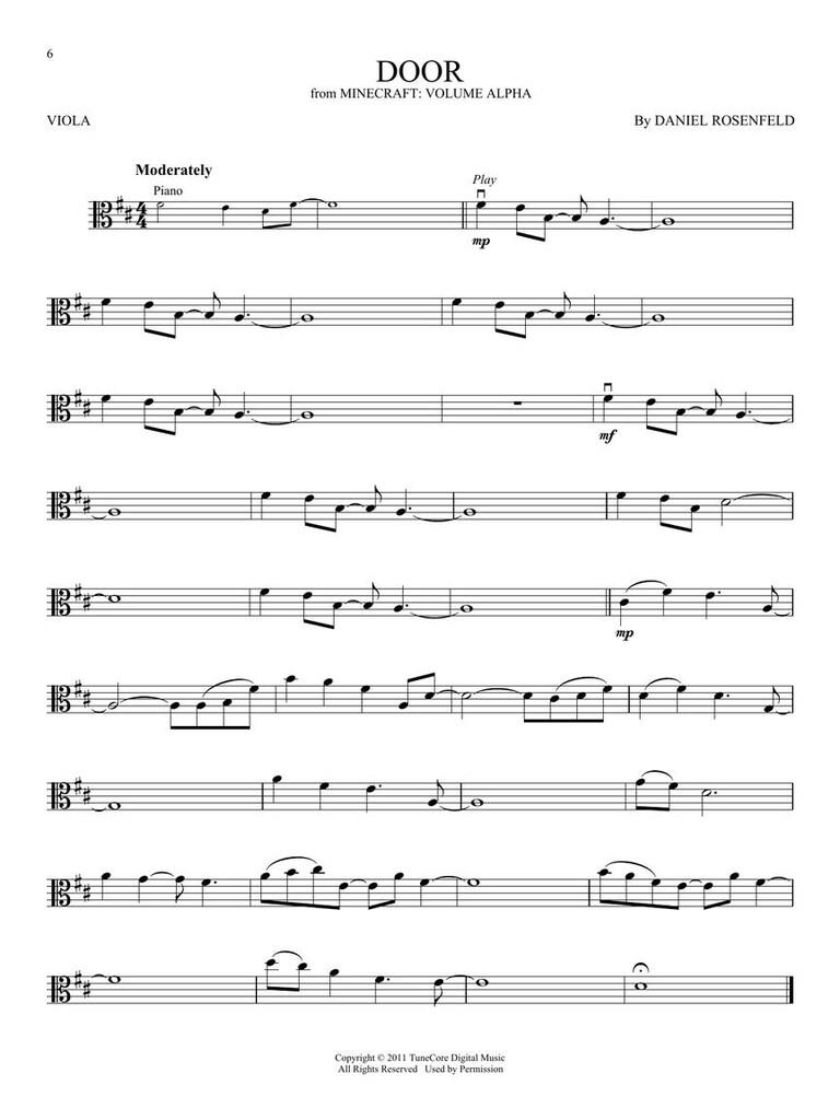 Minecraft - Music from the Video Game Series - pro violu