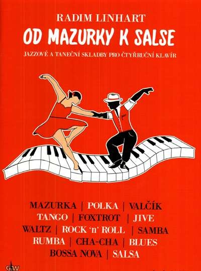 Od mazurky k salze pro čtyřruční klavír  + CD - Linhart Radim