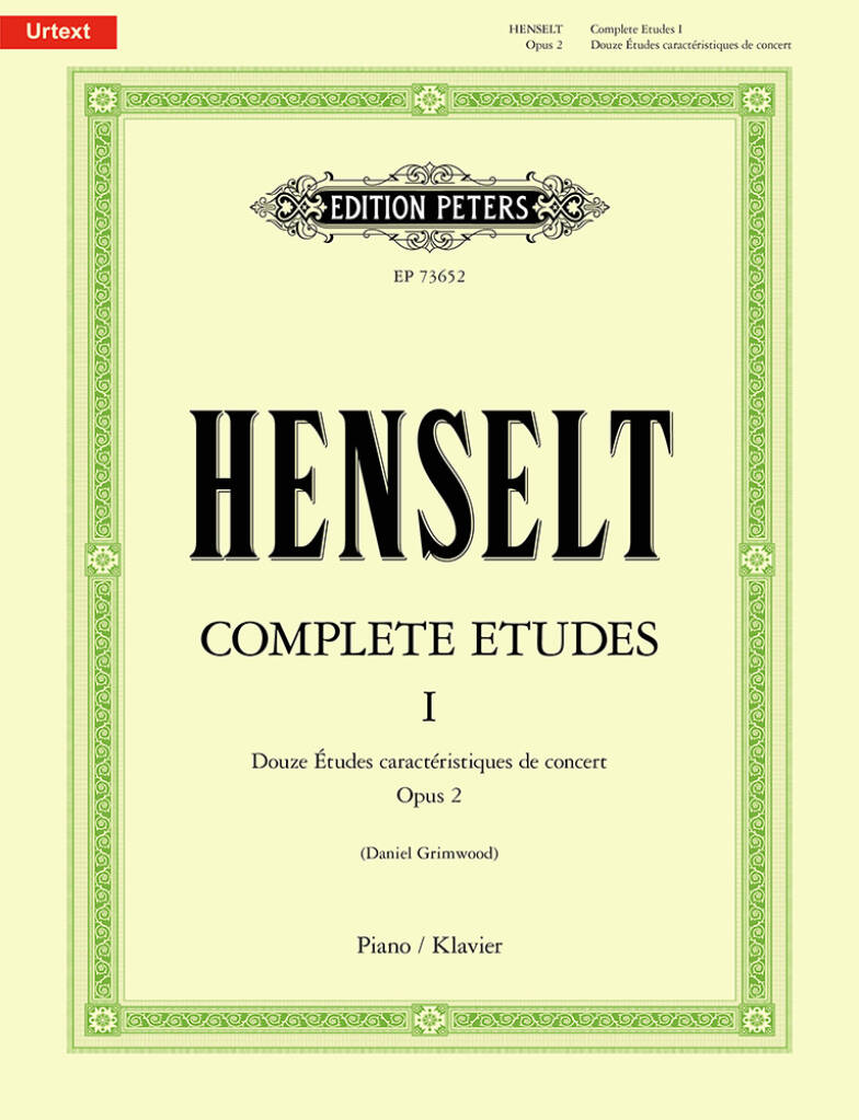 Complete Etudes I - etudy pro klavír