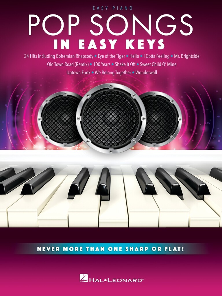 Pop Songs - In Easy Keys - v jednoduché úpravě pro klavír
