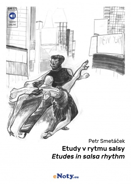 Etudy v rytmu salsy - 9 rytmických etud pro snadný klavír