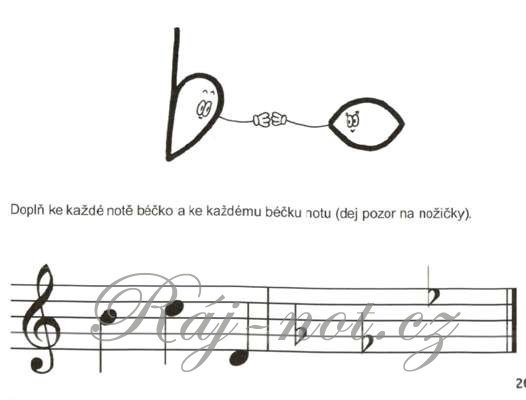 Hudební písanka - jak děti naučí psát noty