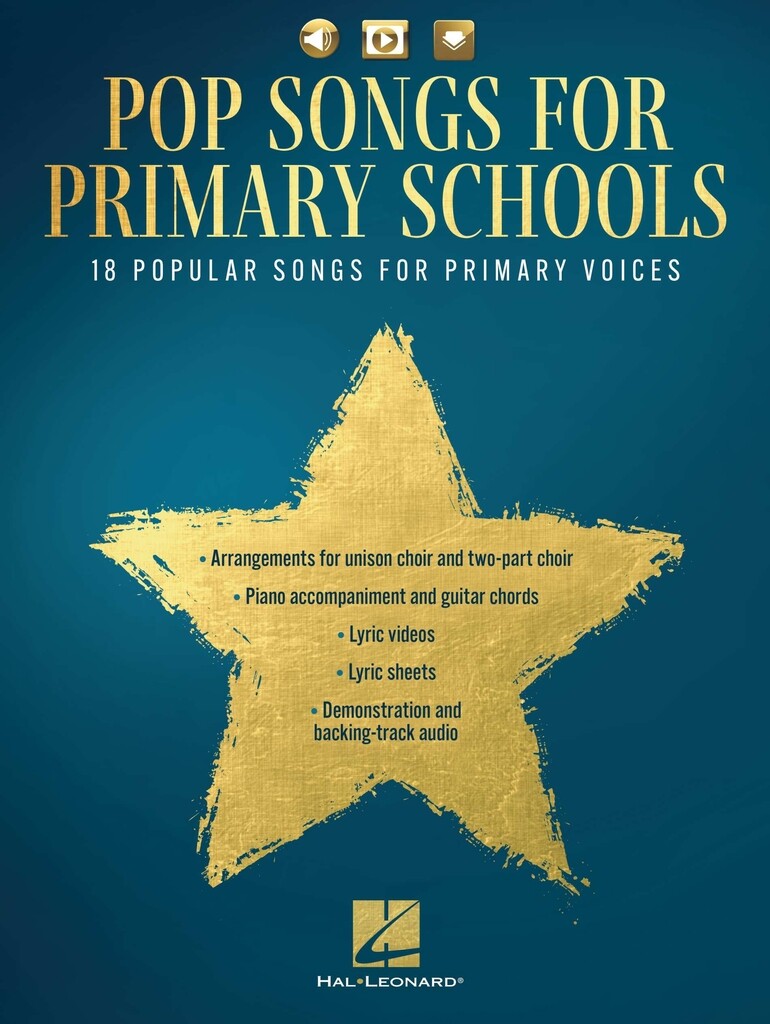 Pop Songs for Primary Schools - 18 populárních písní pro primární hlasy