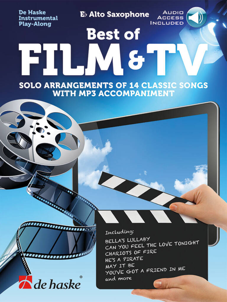 Best of Film & TV (Alto Sax) - Sólové aranžmá 14 klasických písní se zvukovým doprovodem