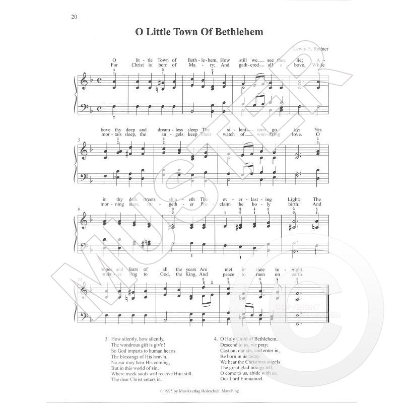 Weihnachtslieder aus aller Welt  - vánoční koledy a melodie pro klavír