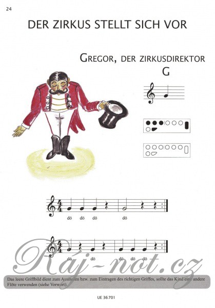 Mini Magic Flute 1 - škola hry na příčnou flétnu