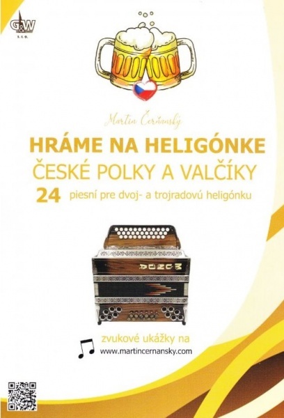 Hráme na heligónke 2 - 24 populárních melodií rozepsaných pro dvouřadou heligonku