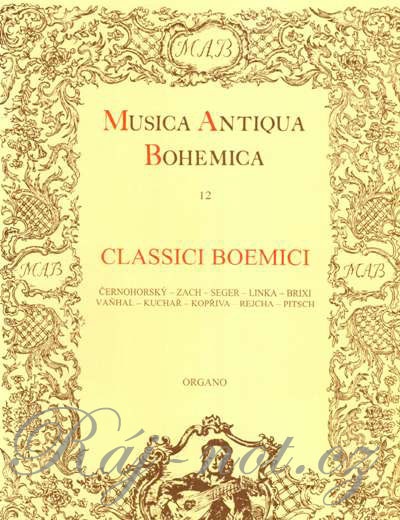 Classici boemici 16 skladeb pro varhany