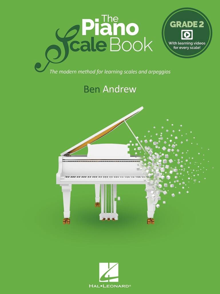 The Piano Scale Book - Grade 2 - Moderní metoda pro učení stupnic a akordů