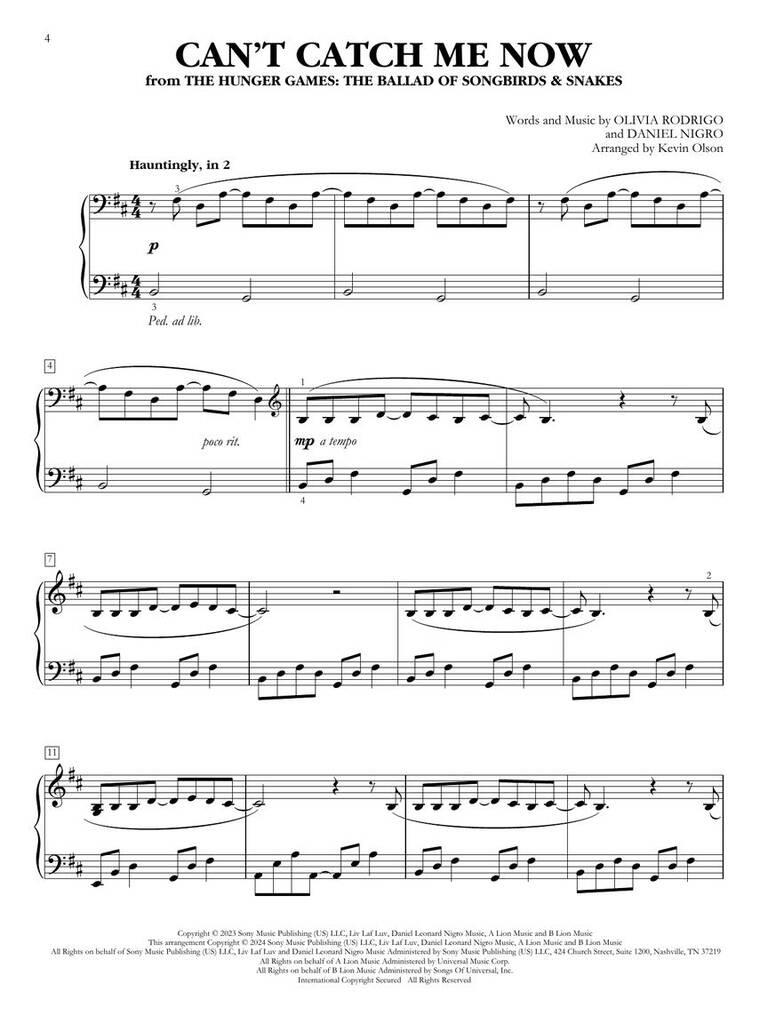 Piano Solos from Barbie, The Little Mermaid - filmové melodie v jednoché úpravě pro klavír