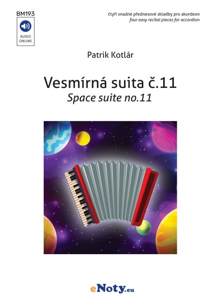 Vesmírná suita č.11 - čtyři přednesové skladby pro akordeon