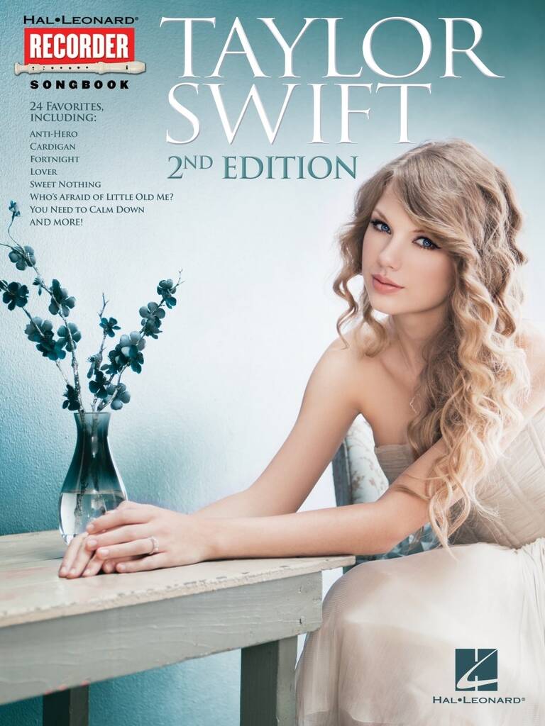 Taylor Swift - 24 oblíbených skladeb od Taylor Swift pro zobcovou flétnu
