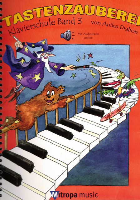 Tastenzauberei Band 3 - učebnice hry na klavír