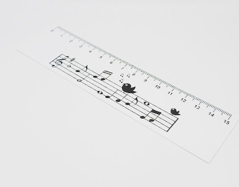 Pravítko 15 cm - notová osnova