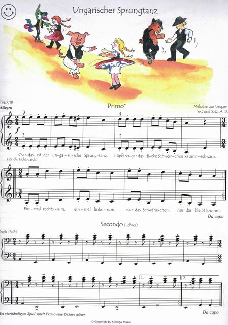 Tastenzauberei Band 2 - učebnice hry na klavír