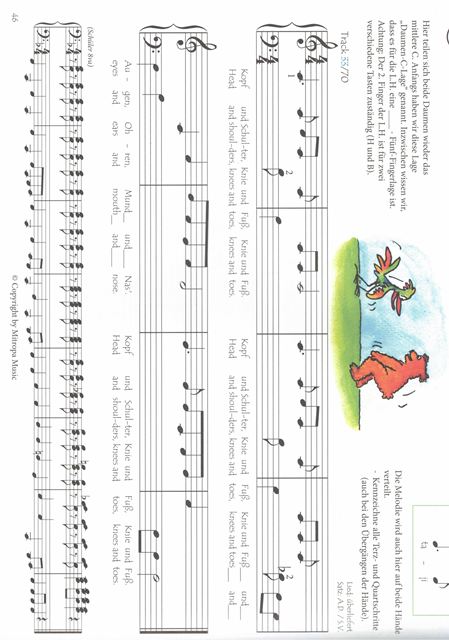Tastenzauberei Sing- und Spielheft - učebnice pro úplné začátečníky