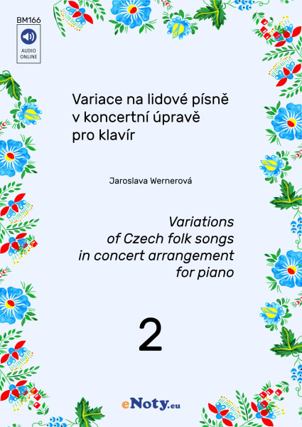 Variace na lidové písně v koncertní úpravě pro klavír 2