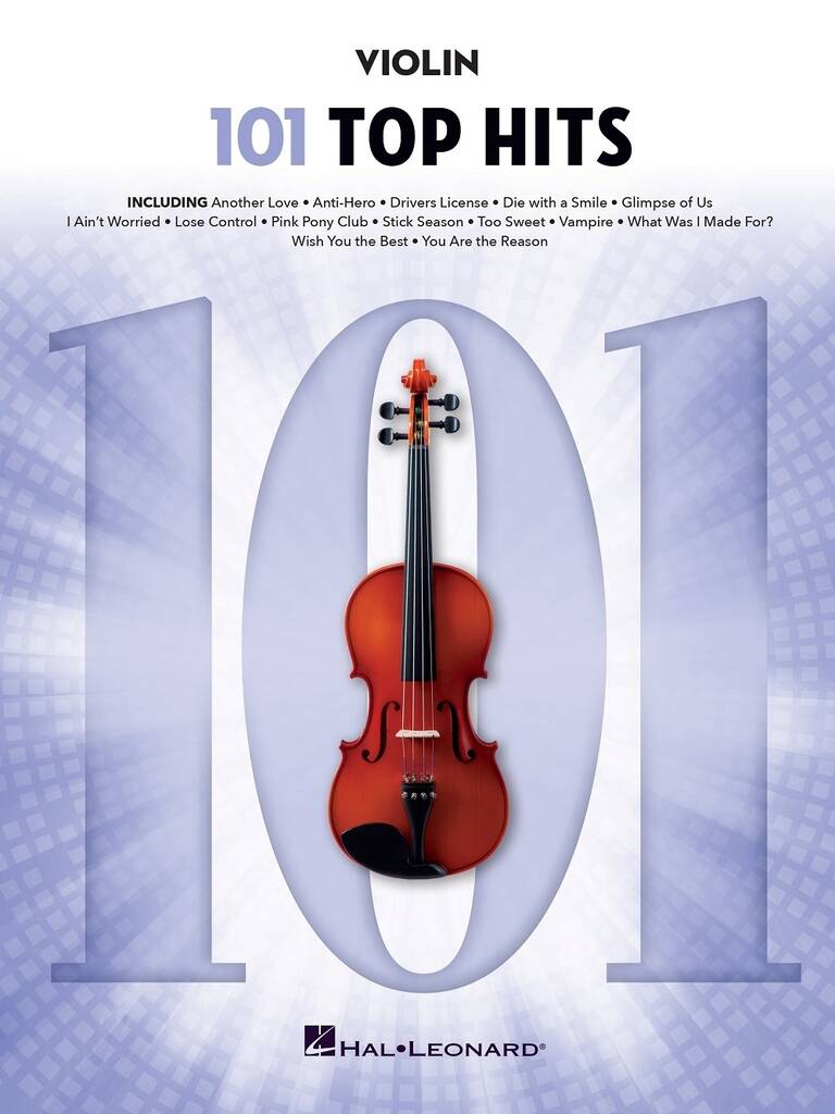101 Top Hits for Violin - 101 ikonických písní pro hráče na housle