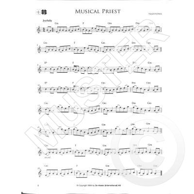 Irish Melodies pro hudební nástroj klarinet