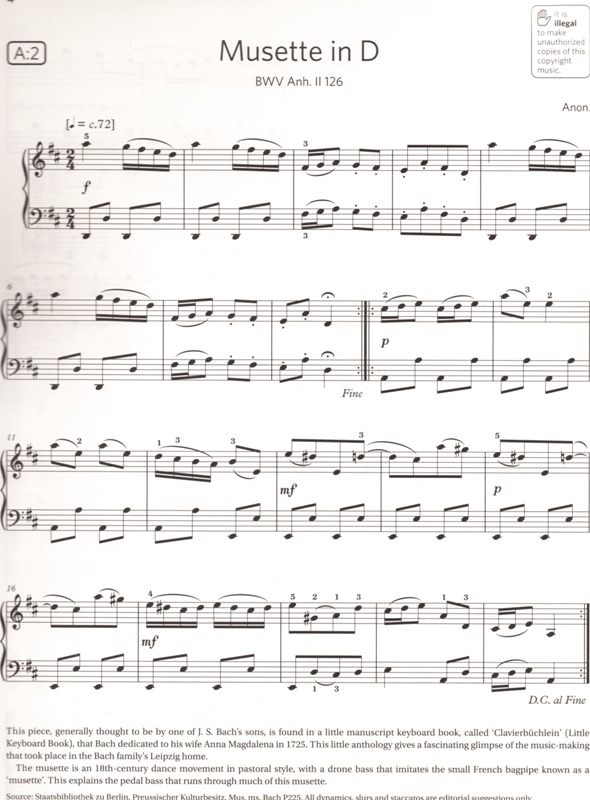 Piano Exam Pieces 2019 and 2020 - Grade 2 a CD