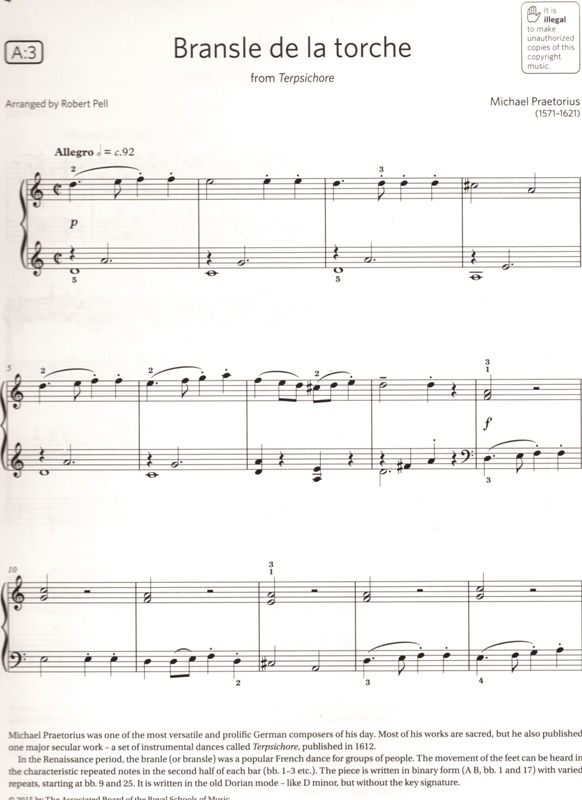 Piano Exam Pieces 2019 and 2020 - Grade 3 a CD
