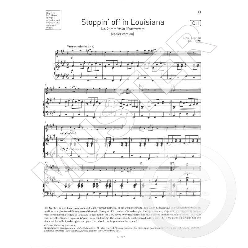Violin Exam Pieces 2016-2019, ABRSM Grade 1 - Selected from the 2016-2019 syllabus - pro housle a klavír s CD