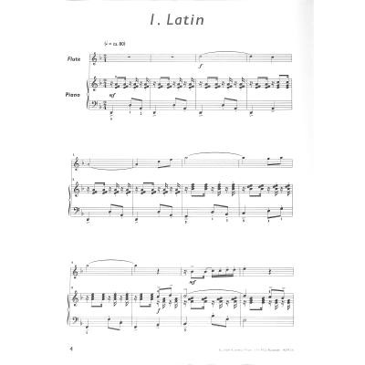 Pop Suite + CD pro příčnou flétnu a klavír od