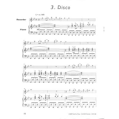 Pop Suite + CD pro altovou zobcovou flétnu a klavír od