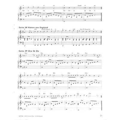 AltblockflötenReise Band 1, Begleitungen klavírní doprovody