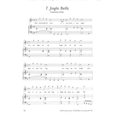 Weihnachtslieder Vol. 1 + CD pro příčnou flétnu a klavír