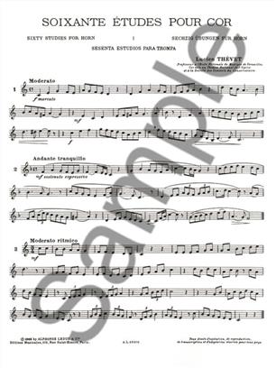 60 Etudes - Vol. 1 pro lesní roh