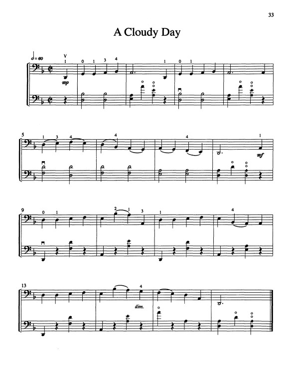 Position Pieces for Cello 1 - pro violoncello
