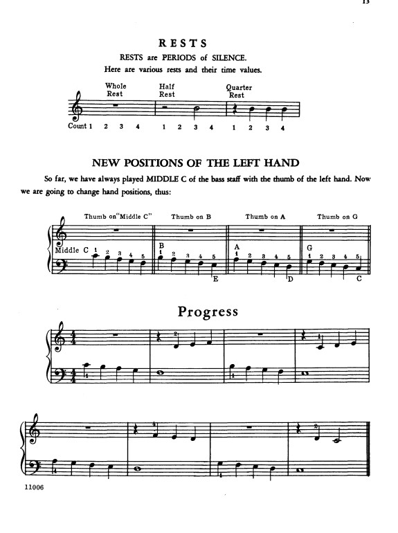 Michael Aaron Adult Piano Course, Book 1 - noty pro hráče klavír