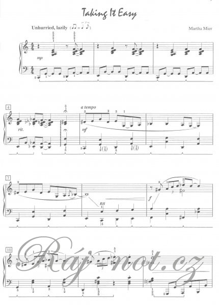 Jazz, Rags & Blues 3 pro klavír - pro klavír