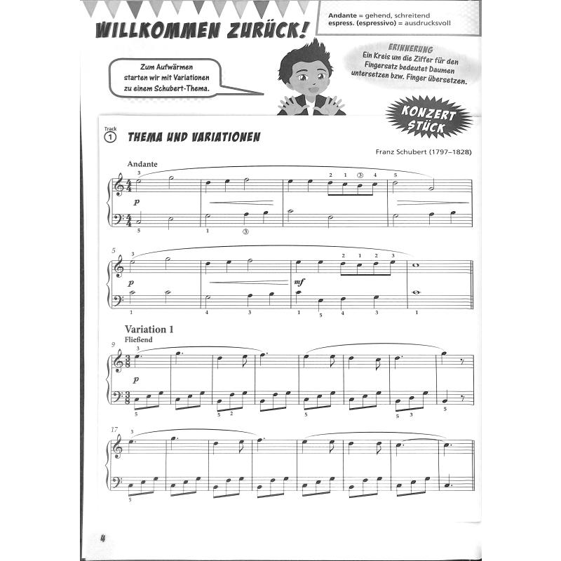 Die Lang Lang Klavierschule Band 3 - škola hry na klavír
